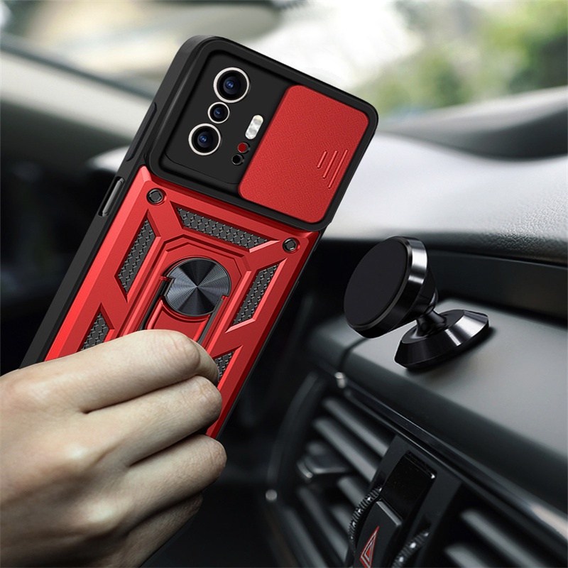 Sturdy Ốp Điện Thoại Có Giá Đỡ 2 Trong 1 Cho Tecno Camon 19 Pova Neo 2 3 Spark 8 Pro 8C