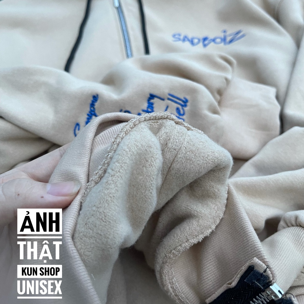 Áo khoác vintage sadstory hoodie Zipper áo khoác dây kéo sad boiz vintage sadboiz full tag