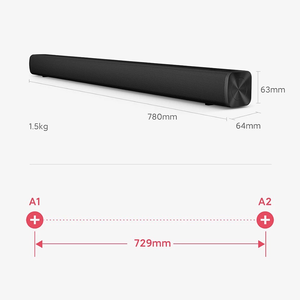 Loa Redmi soundbar TV Xiaomi Redmi MDZ-34-DA -  Bluetooth 5.0 chính hãng