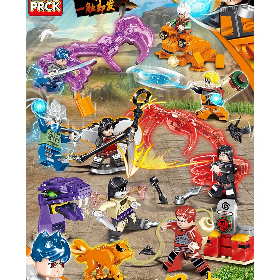 Lego Naruto bộ nhiều nhân vật