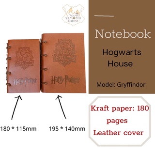 Sổ tay bìa da Harry potter - notebook
