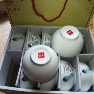 Bộ 10 chén ăn cơm ( bát tràng)