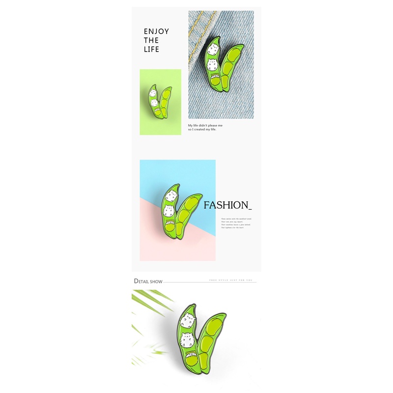 Ghim cài áo hình nhím hoạt hình dễ thương