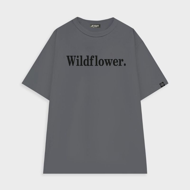 Áo thun Có sizeFull màutay lỡ unisex Wildflower