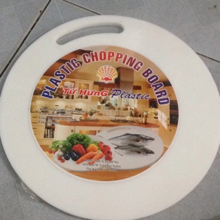thớt nhựa tròn lớn 33cm