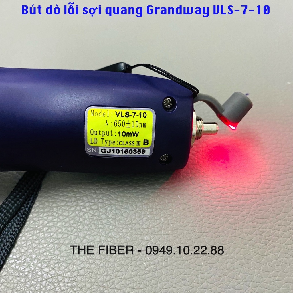 Dụng cụ dò lỗi sợi quang VFL Grandway VLS-7-10