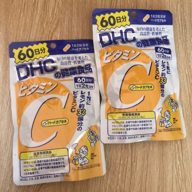 Vitamin C DHC 60 ngày 120 viên