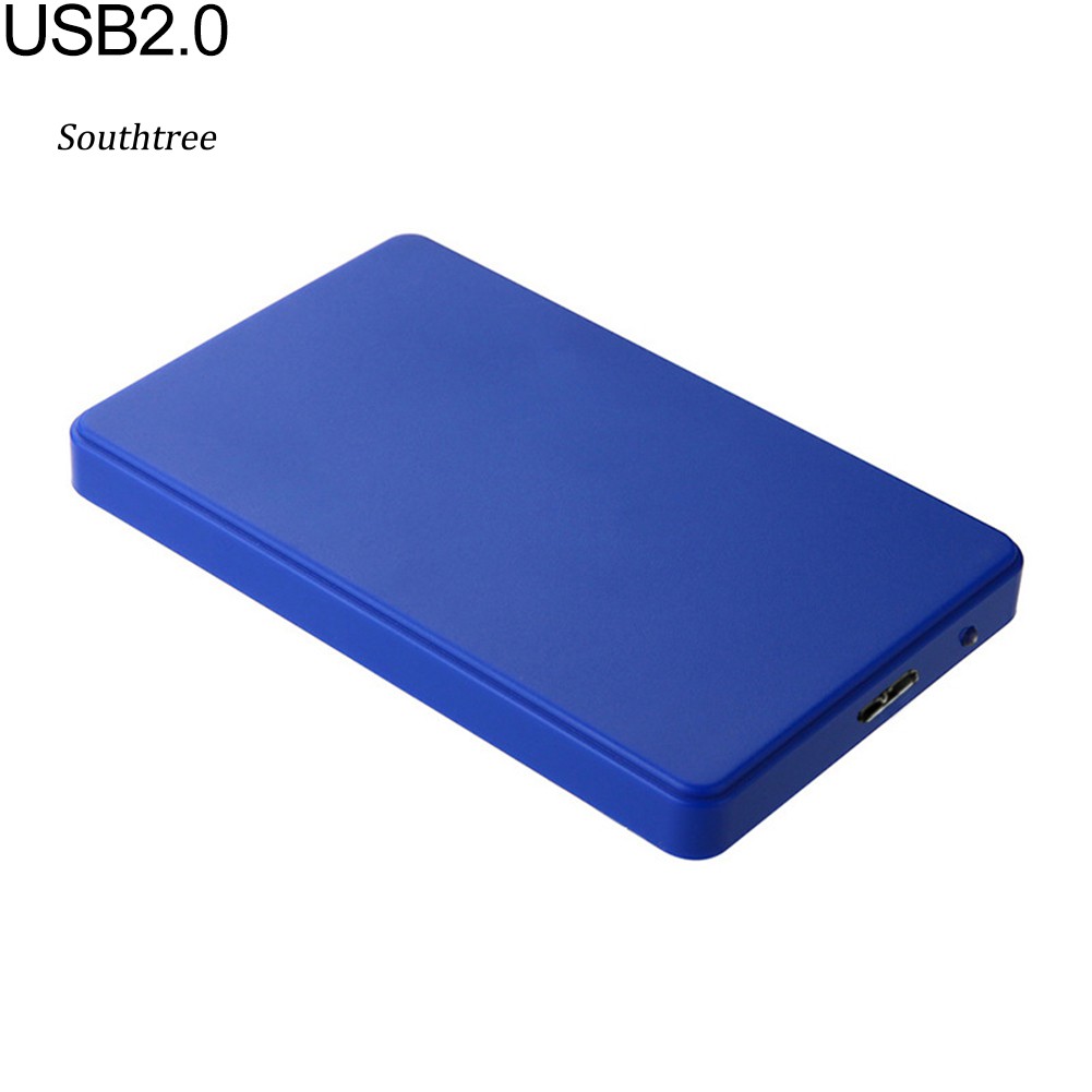 Hộp Đựng Ổ Cứng Gắn Ngoài Usb3.0 / 2.0 2.5inch Sata Hdd Ssd Cho Laptop