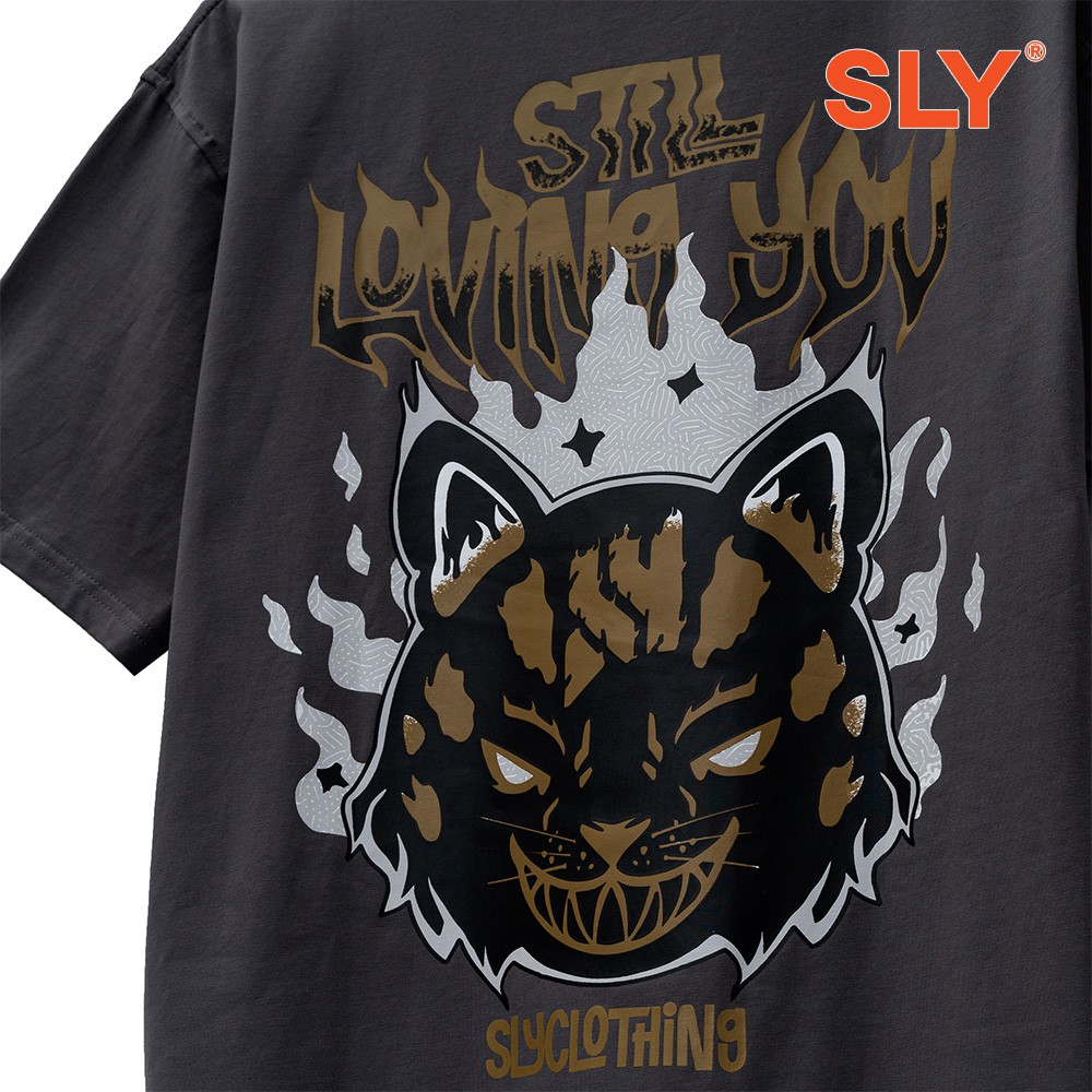 [Mã INCU50 giảm 50K đơn 250K] Áo thun SLY Poppy Fire màu xám | BigBuy360 - bigbuy360.vn