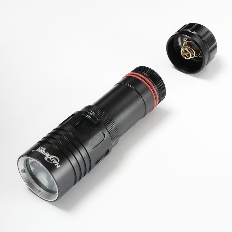 Haixnfire DV32 Đèn pin cầm tay  XM-L2 26650 chống nước dùng để lặn