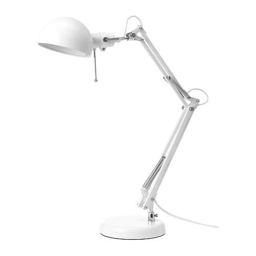 Đèn bàn làm việc Forsa IKEA - Trắng