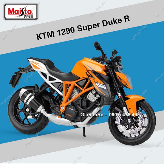 Xe Mô Hình Ktm 1290 Super Duke Orange Tỉ Lệ 1:12 - Maisto - 8704