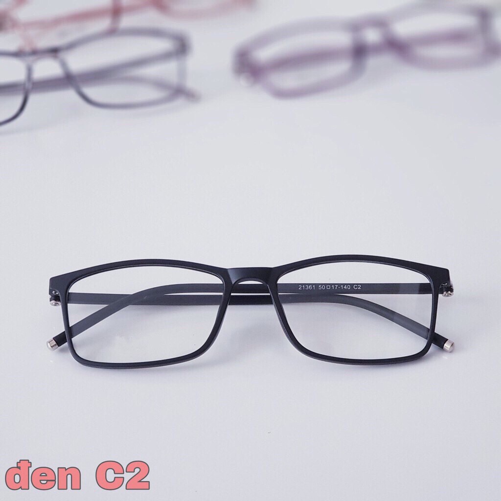 [Siêu Hot]Mắt Kính Giả Cận Hàn Quốc Form Vuông Tr90 2403 Siêu Dẻo Cực Hot Mẫu Mới Siêu Đẹp - Hazo