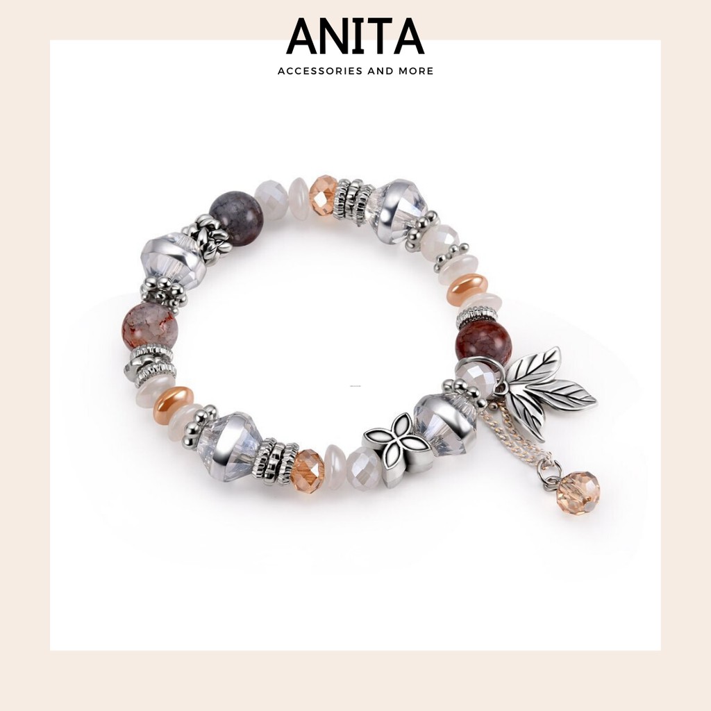 [Mã FAJGT8 giảm 15% đơn 99K] Vòng charm Anita - [5 MẪU] Vòng tay Bohemian các kiểu tone màu nâu cam trầm ấm C146 | BigBuy360 - bigbuy360.vn