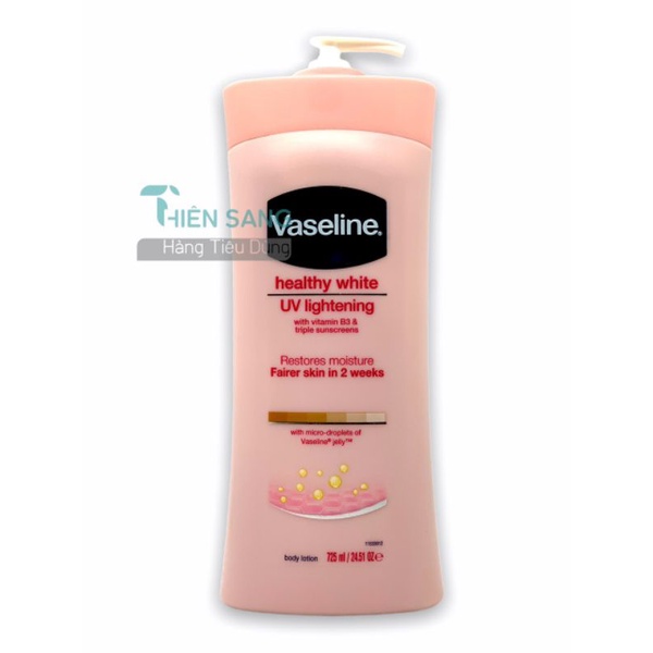 Dưỡng thể Vaseline Healthy White trắng da