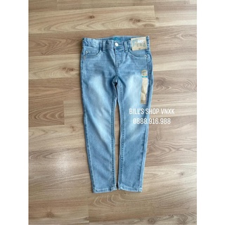 Quần bò legging bé gái dư xịn mầu xanh bạc size 5-14 tuổi