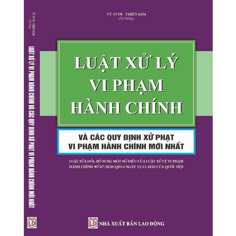 Sách- Luật xử lý vi phạm hành chính