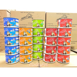 Thùng 48 lon pate happy cat 160g