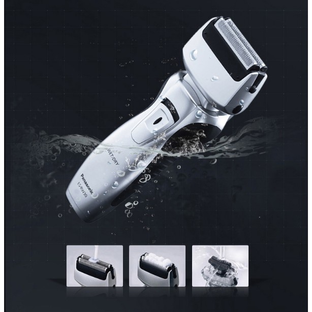 MÁY CẠO RÂU PANASONIC ES-RW30  LƯỠI KÉP DÙNG KHÔ VÀ ƯỚT – HÀNG CHÁNH HÃNG NHẬP KHẨU