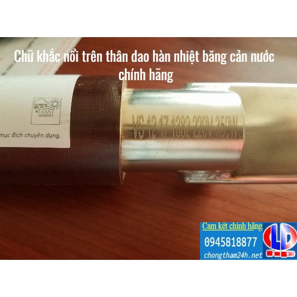 Dao điện hàn băng cản nước Sika