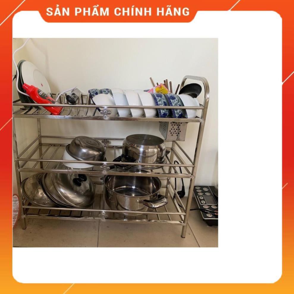 ♥️   Chạn bát đĩa inox Sài Gòn cao cấp - Kệ bát đĩa inox