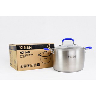 Nồi inox Goldsun Kinen KPT1041 - F18- KPT1042 - F22 đun được bếp từ