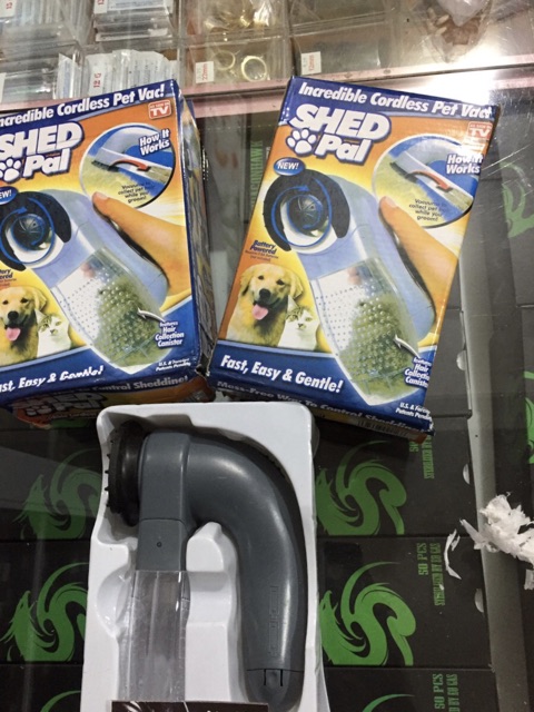 Máy hút lông thú cưng cầm tay mini