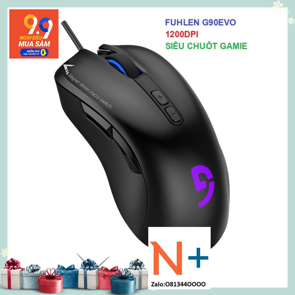 Chuột gaming Fuhlen G90 Evo – Siêu Chuột Gaming
