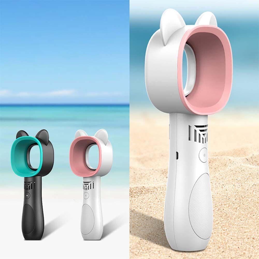 Quạt Mini Cầm Tay Không Cánh Cổng Sạc USB