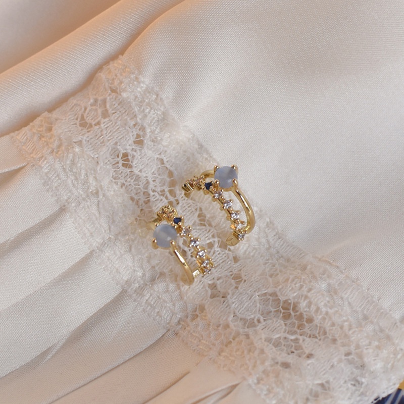 Khuyên Tai Nữ Đính Đá Thời Trang