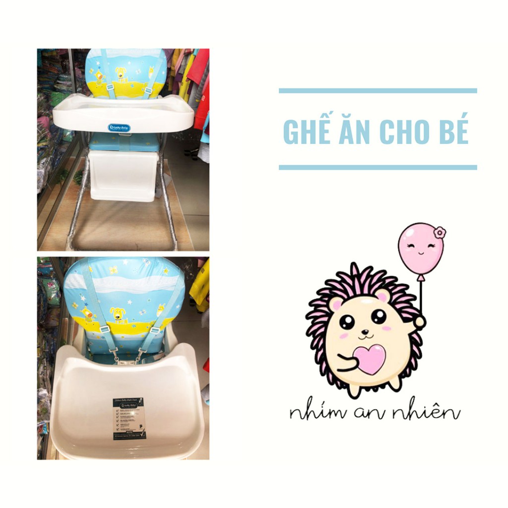 GHẾ ĂN CHO BÉ LUCKY BABY
