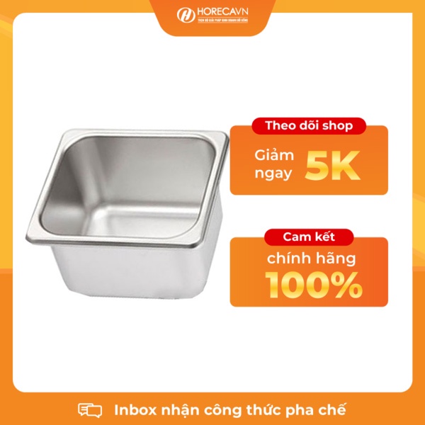 Khay Thạch Inox 16*16*15cm và 16*16*10cm - HÀNG LOẠI 1