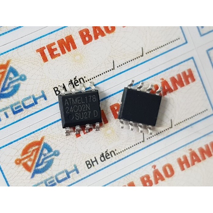 Combo 10 chiếc] AT24C02N, AT24C02BN, AT24C02, 24C02 IC Chuyên Dụng SOP-8