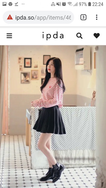 Chân váy xếp ly xuất Hàn | BigBuy360 - bigbuy360.vn