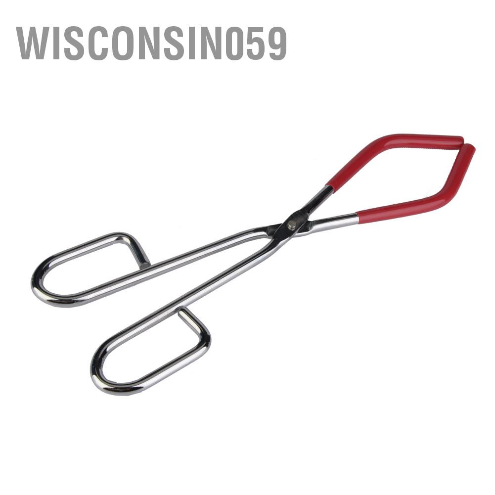 [Hàng Sẵn] Kẹp Gắp Đồ Thí Nghiệm Hóa Học 26cm Bằng Thép Không Gỉ【Wisconsin059】