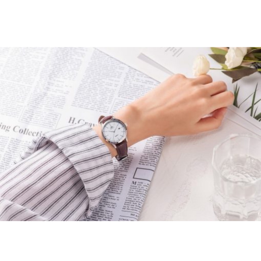 Đồng hồ đôi SRWATCH SL3008.4102CV nữ và SG3008.4102CV nam , mặt kính sapphire , chống trầy , chống nước , bảo hành 1 năm