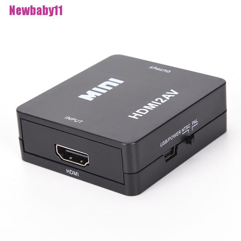 Thiết bị chuyển đổi HDMI2AV từ HDMI sang RCA AV/CVBS HD 1080P Mini