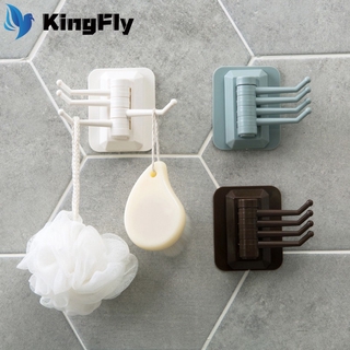 Móc treo tường đa năng Living C _M26, móc treo chìa khóa dán tường xoay 180 độ siêu dính chịu lực 1.5kg hình CÂY THÔNG