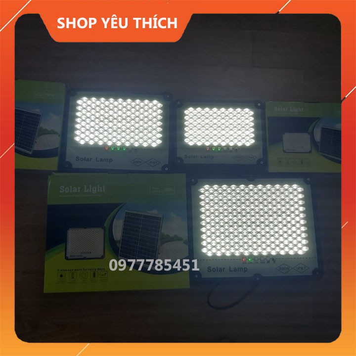 Đèn Năng Lượng Mặt Trời Chống Lóa, Chống Chói  100W, 200W, 300W