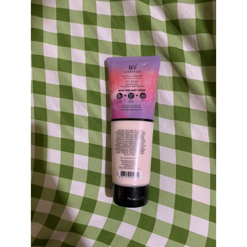 Body cream Bath body and works