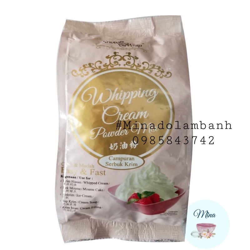 Whipping Cream Bột Snow 500g