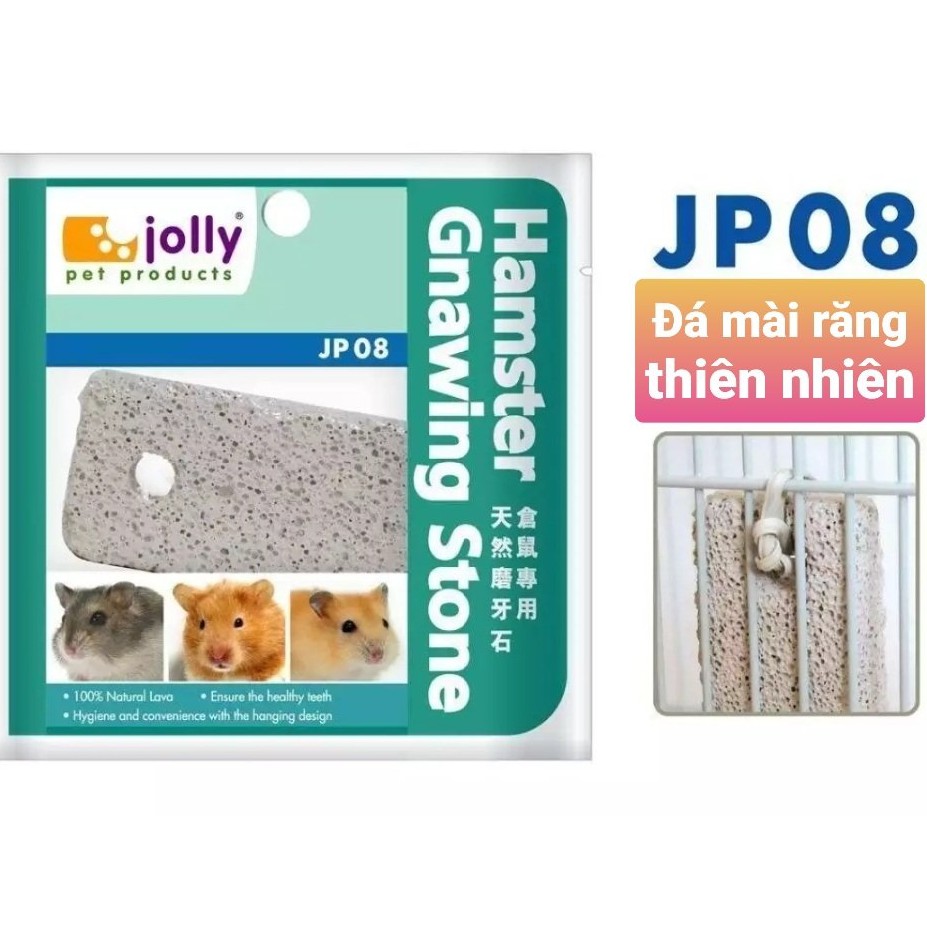 [Mã PET50K giảm Giảm 10% - Tối đa 50K đơn từ 250K] Đá mài răng thiên nhiên Jolly cho Hamster, Thỏ, Bọ, Rat, Dumbo...