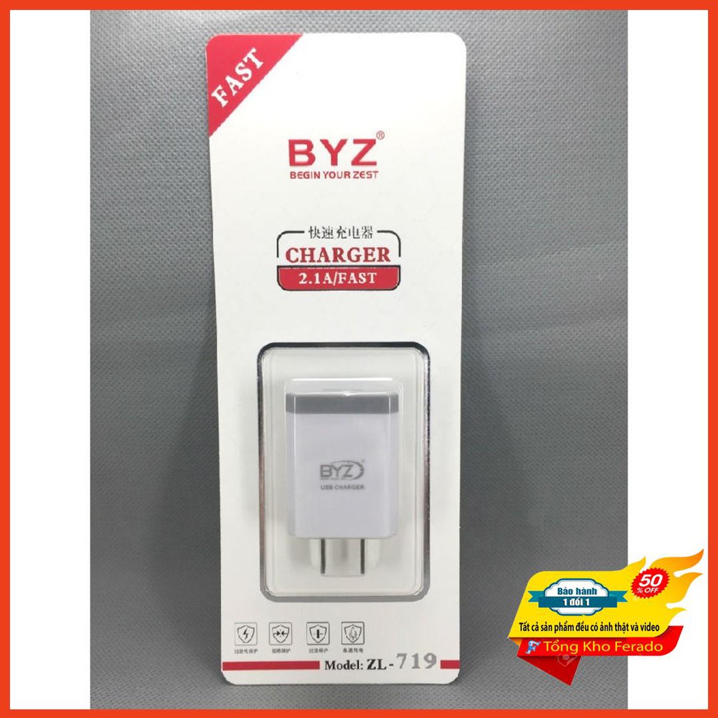 [ Siêu rẻ ] Củ sạc BYZ ZL-719