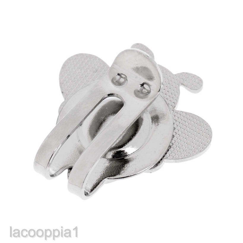 [Lacooppia1] Kẹp Nón Chơi Golf Mini Bằng Hợp Kim Có Nam Châm Đánh Dấu Kiểu Khác Nhau