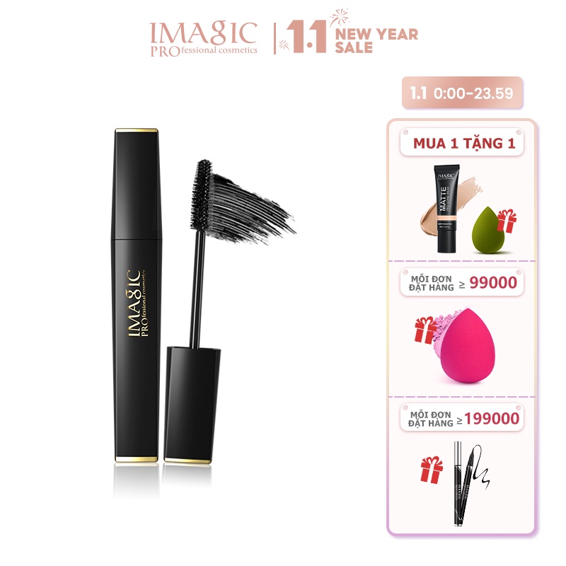 Mascara IMAGIC Màu Đen Chống Nước Uốn Mi Cong Và Dài Hiệu Quả 39g