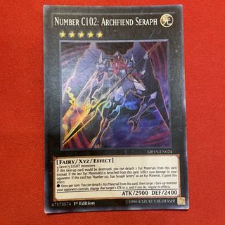 [Thẻ Bài Yugioh Chính Hãng] Number C102: Archfiend Seraph