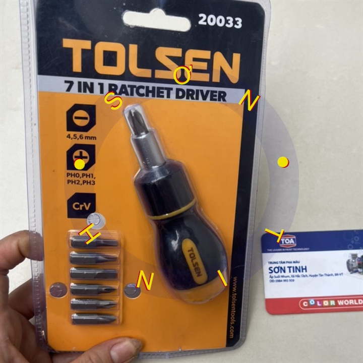 Tua vít bộ tự động Tolsen 20033
