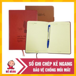 Sổ tay bọc da sịn