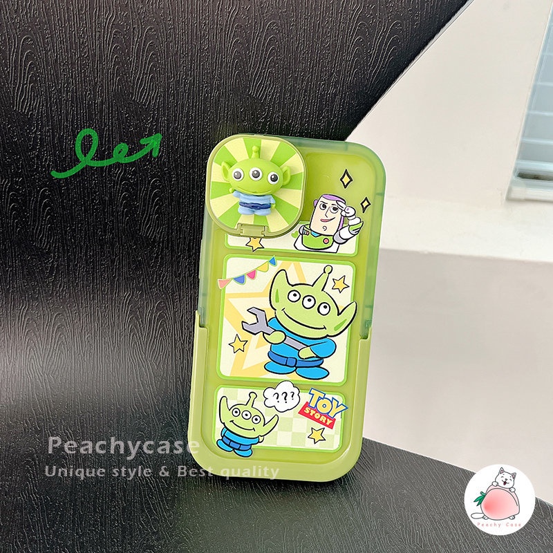 Ốp Điện Thoại TPU Mềm Có Gương Trang Điểm Hình Quái Vật 3D Cho iPhone 14 13 12 Pro Max 11