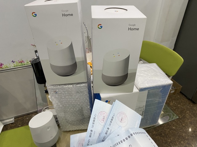Loa thông Minh  Google home . Hàng chính hãng! sách tay từ nhật về!